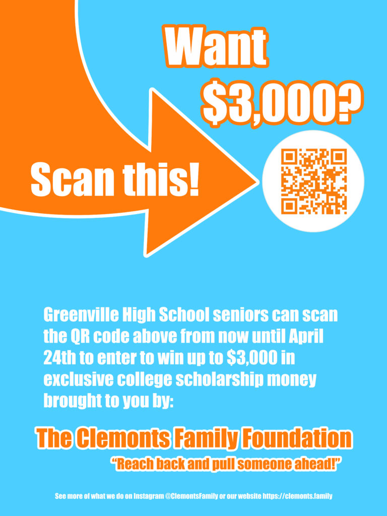 The Clemonts Family Foundation 2026 Scholarship Season application poster